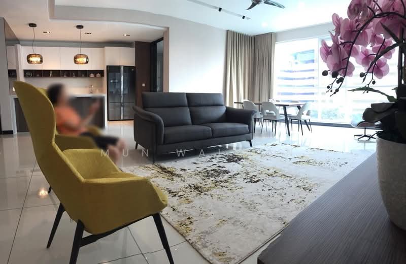Service Residence for Rent at Uptown Residences - Mun Wai Yan - Living Room - PropertyGuru.com.my