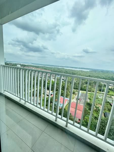 Servis Apartment untuk Dijual di Twin Danga Residence - Mandy Goh Siew Li - Balcony - PropertyGuru.com.my