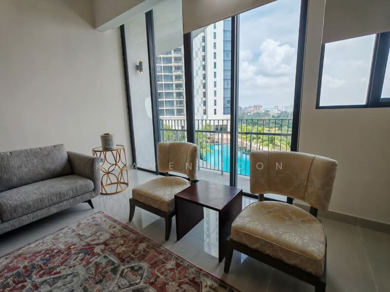 Kediaman Servis untuk Disewa di Senada Residence @ KLGCC Resort - Kraven Poon - Living Room - PropertyGuru.com.my