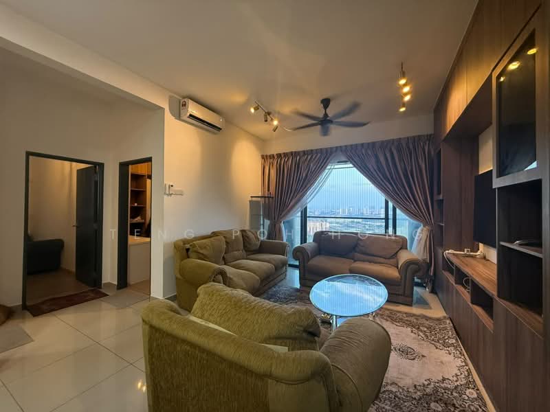 Servis Apartment untuk Disewa di Aera Residence - Teng Poh Hong - Living Room - PropertyGuru.com.my