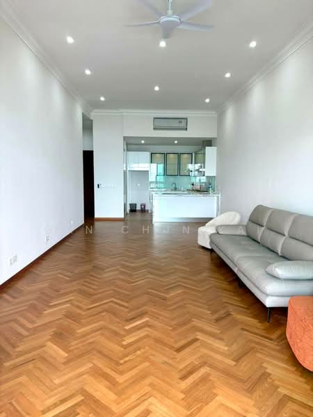 Servis Apartment untuk Disewa di Straits Quay (The Suites at Waterside) - Gan Chun Kai - Living Room - PropertyGuru.com.my