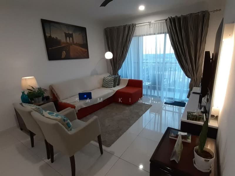 Servis Apartment untuk Disewa di Suria Residence - SAM KIAT - Living Room - PropertyGuru.com.my