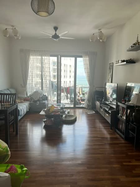 Servis Apartment untuk Dijual di The Tamarind - Jack Law - Living Room - PropertyGuru.com.my