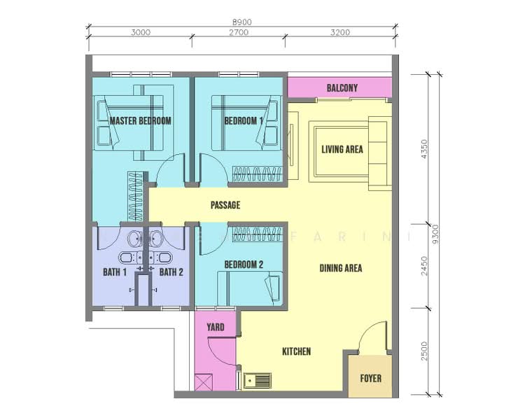 Pangsapuri untuk Dijual di Residensi Akasia Jubilee - Natasha Farini - PropertyGuru.com.my