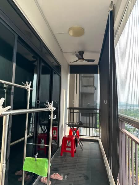 Service Residence for Sale at The Garden Residences - Joanne Lau - Balcony - PropertyGuru.com.my
