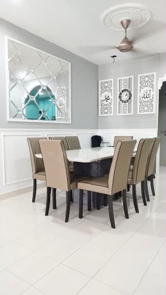 Pangsapuri untuk Disewa di Denai Nusantara Apartment - Daniel Yong - Dining Room - PropertyGuru.com.my