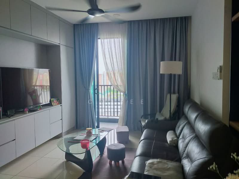 Servis Apartment untuk Dijual di AraTre' Residences - CH LEE - Living Room - PropertyGuru.com.my