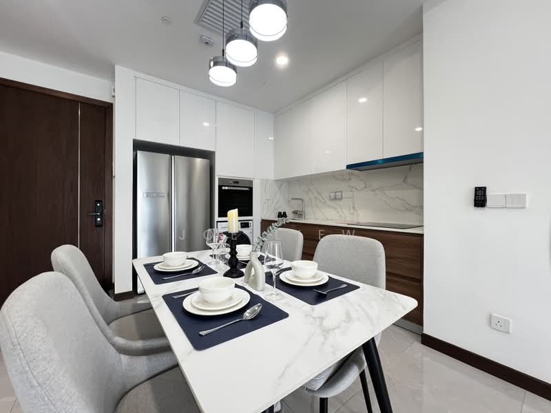 Kediaman Servis untuk Dijual di Core Residence @ TRX - Joe Liew - Kitchen - PropertyGuru.com.my