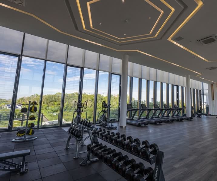 Kondominium untuk Dijual di Jesselton Twin Towers - John Voo - Gym - PropertyGuru.com.my