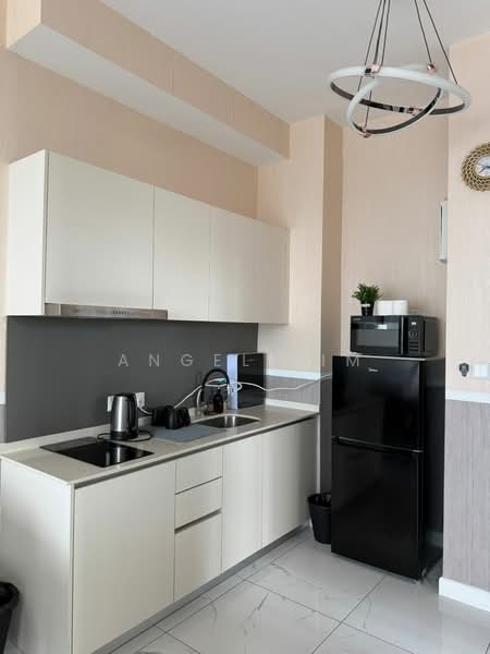 Service Residence for Rent at Cubic Botanical - Angel Lim - Kitchen - PropertyGuru.com.my