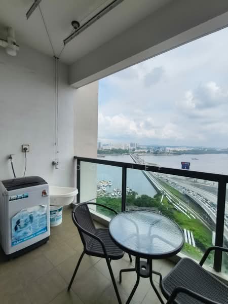 Service Residence for Rent at R&F Princess Cove Phase 1 - Coco Lee - Balcony - PropertyGuru.com.my