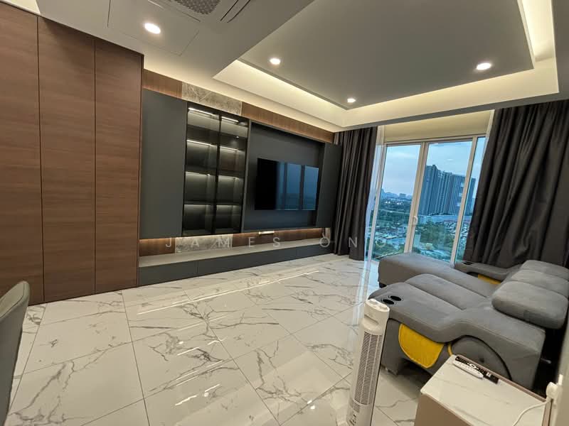 Kondominium untuk Disewa di QuayWest Residence - James Ong - Living Room - PropertyGuru.com.my
