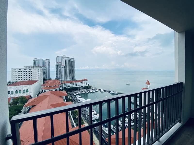 Kediaman Servis untuk Disewa di Straits Residences - Vivian Cheong - Balcony - PropertyGuru.com.my