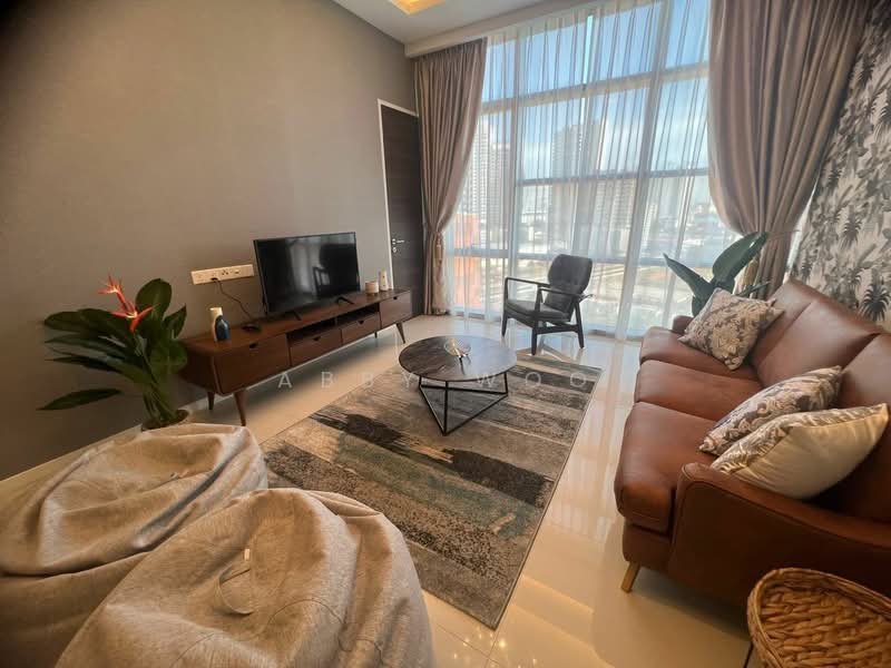 Servis Apartment untuk Disewa di The Azure Residences - Abby Woo - Living Room - PropertyGuru.com.my