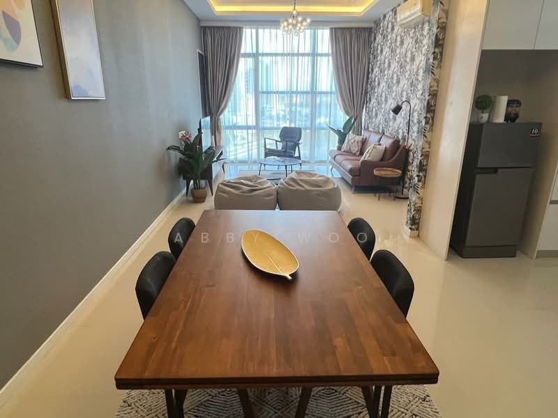 Servis Apartment untuk Disewa di The Azure Residences - Abby Woo - Living Room - PropertyGuru.com.my