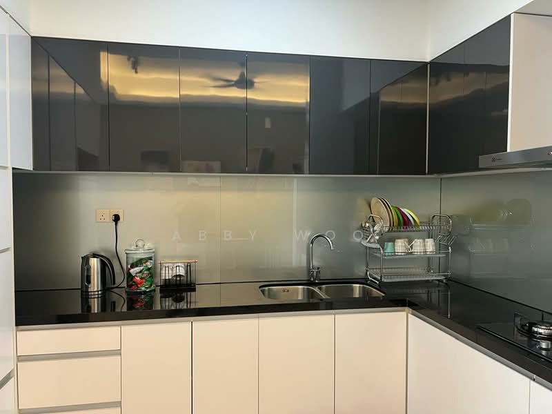 Servis Apartment untuk Disewa di The Azure Residences - Abby Woo - Kitchen - PropertyGuru.com.my