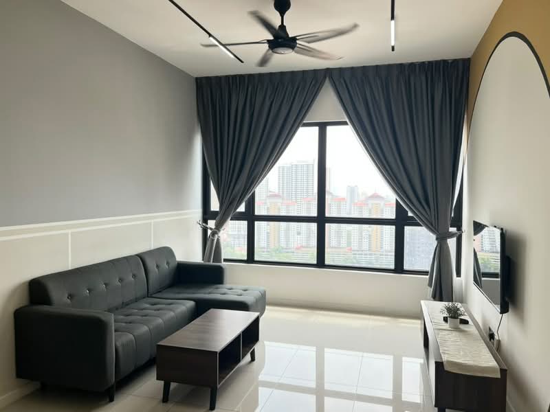 Service Residence for Rent at Duta Park Residences - Leon Fang - Living Room - PropertyGuru.com.my