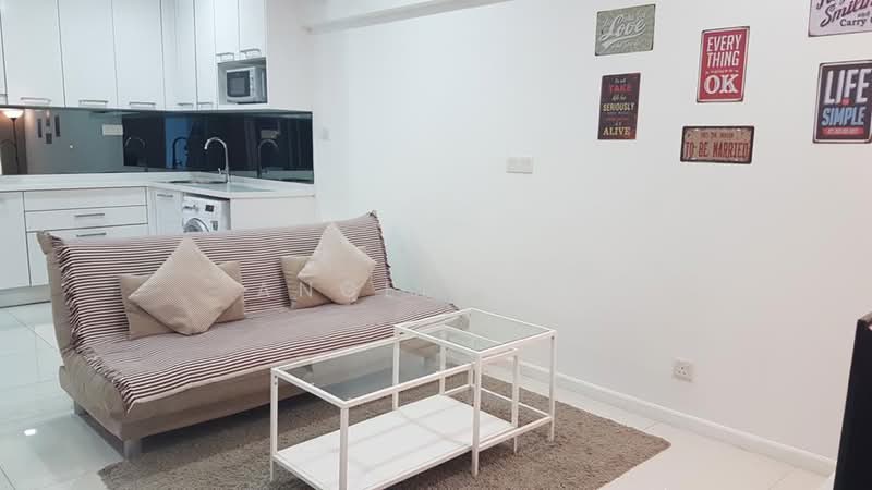 Service Residence for Sale at Mercu Summer Suites - Angel Foo - Living Room - PropertyGuru.com.my