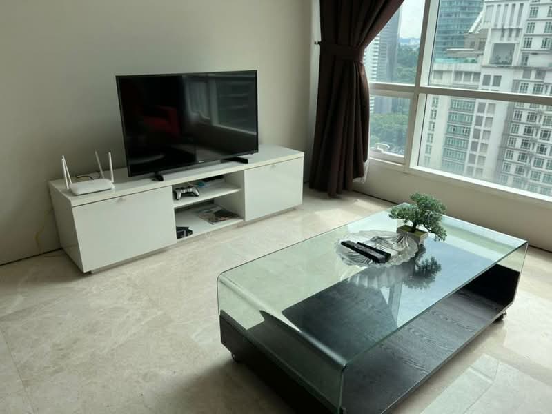 Kediaman Servis untuk Dijual di Soho Suites Serviced Residence @ KLCC - Vivian Tiu - Living Room - PropertyGuru.com.my