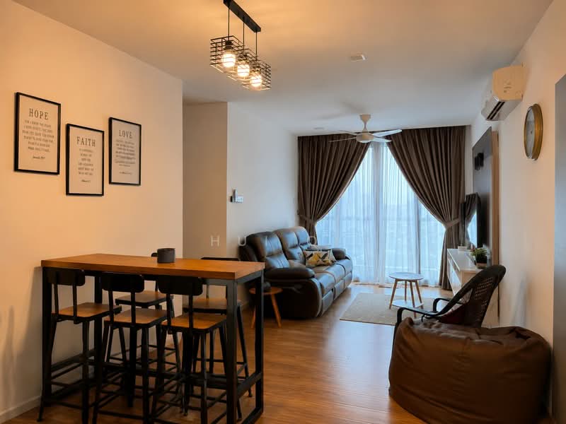 Condominium for Rent at Lakefront Residence - Hui Qi - Living Room - PropertyGuru.com.my