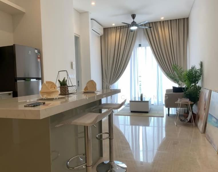 Service Residence for Sale at Lucentia Residences - Kweenie Chong - Living Room - PropertyGuru.com.my
