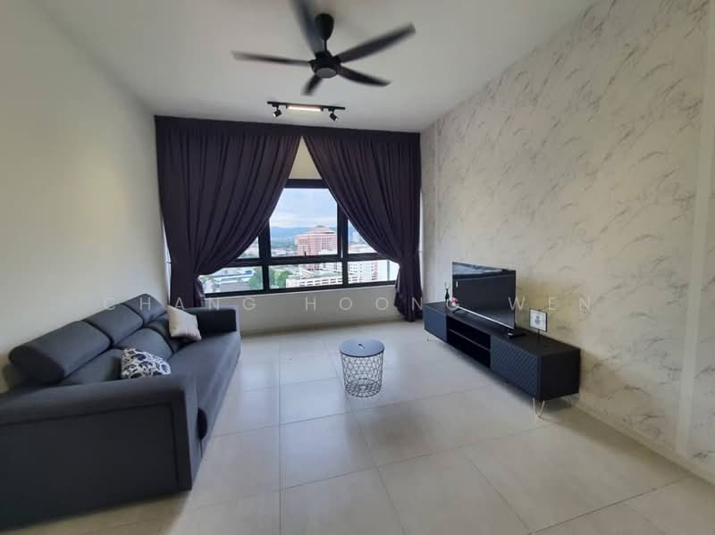 Servis Apartment untuk Dijual di The Pano - Chang Hoong Wen - Living Room - PropertyGuru.com.my
