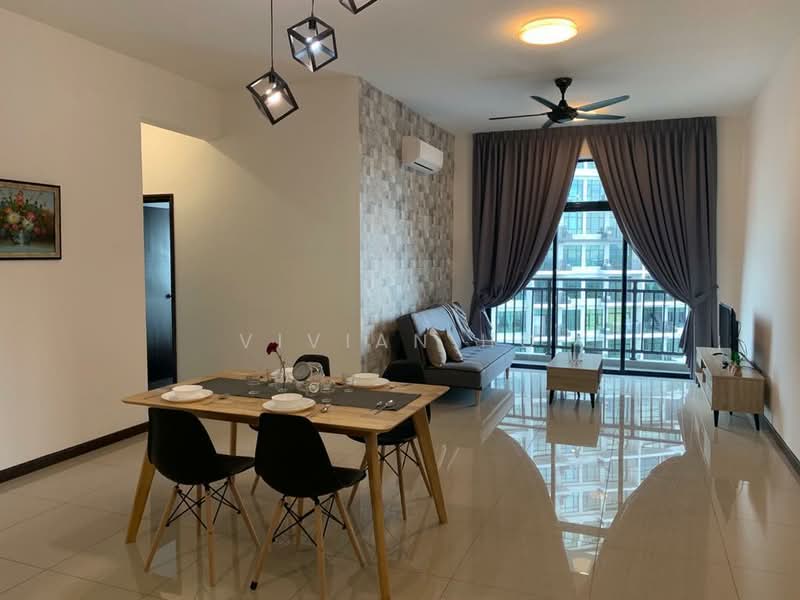 Servis Apartment untuk Dijual di Molek Regency - Vivian Ho - Living Room - PropertyGuru.com.my