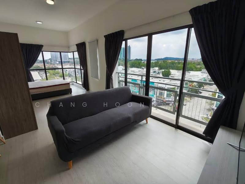 Service Residence for Rent at Trio Permai - Chang Hoong Wen - Living Room - PropertyGuru.com.my