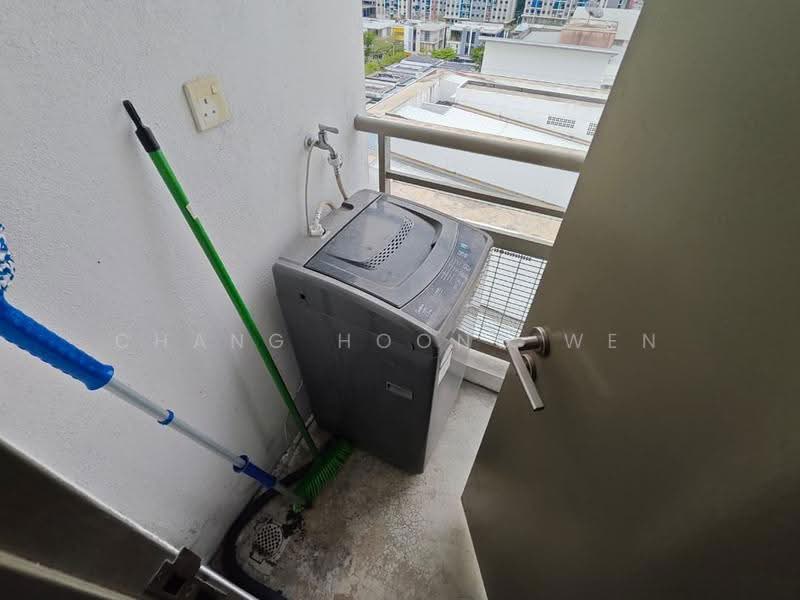 Service Residence for Rent at Trio Permai - Chang Hoong Wen - Balcony - PropertyGuru.com.my