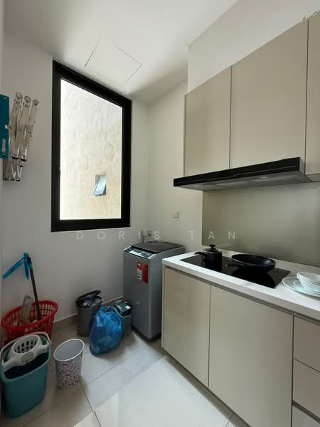 Service Residence for Sale at Paradigm Residence - Doris Tan - Kitchen - PropertyGuru.com.my