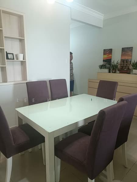 Kondominium untuk Disewa di Aman Heights Condominium - Lee Kah Shing - Dining Room - PropertyGuru.com.my