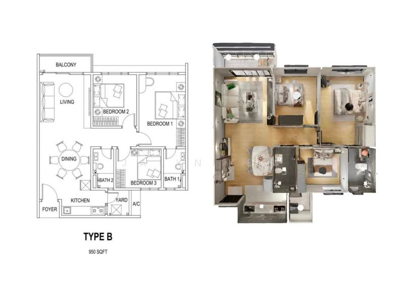 Servis Apartment untuk Dijual di TAMPOI HEIGHTS - Jalyn Kee - PropertyGuru.com.my