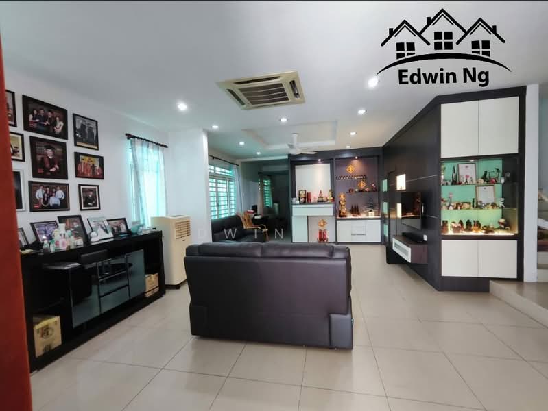 Semi-Detached House for Sale in Taman Bukit Minyak Indah (Bukit Minyak) - Edwin Ng - Living Room - PropertyGuru.com.my