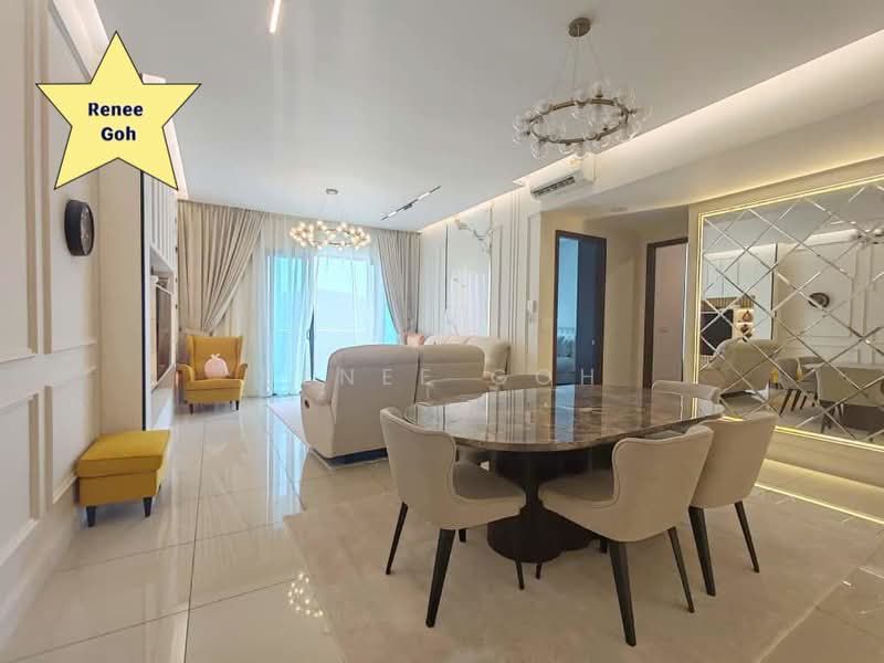 Condominium for Sale at Queens Residences Q2 @ Queens Waterfront - Renee Goh - Living Room - PropertyGuru.com.my