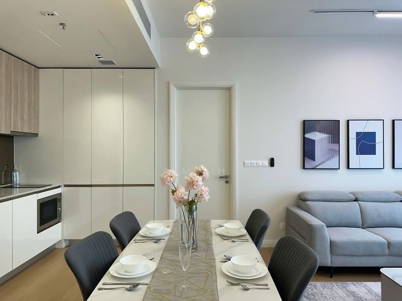 Servis Apartment untuk Disewa di TRX Residences - Sam Ho - Kitchen - PropertyGuru.com.my