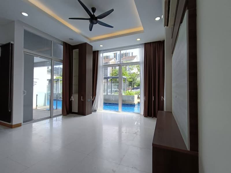 Rumah Teres 4 Tingkat untuk Dijual di Melawati (Selangor) - calvin Chin - Living Room - PropertyGuru.com.my