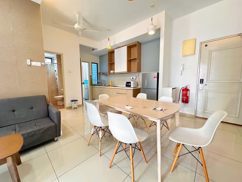 Service Residence for Rent at Atlantis Residences (Pangsapuri Atlantis Kota Syahbandar) - Kim Boey Chua - Living Room - PropertyGuru.com.my