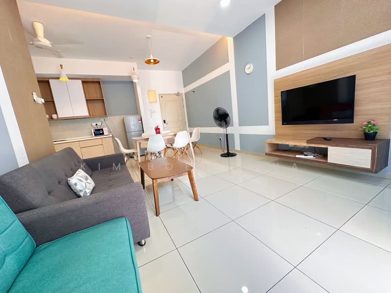 Service Residence for Rent at Atlantis Residences (Pangsapuri Atlantis Kota Syahbandar) - Kim Boey Chua - Living Room - PropertyGuru.com.my