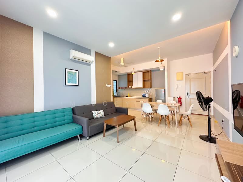Service Residence for Rent at Atlantis Residences (Pangsapuri Atlantis Kota Syahbandar) - Kim Boey Chua - Living Room - PropertyGuru.com.my