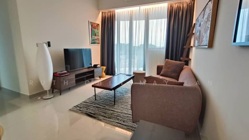 Servis Apartment untuk Dijual di Senada Residence @ KLGCC Resort - Ruth Chin May Lan - Living Room - PropertyGuru.com.my