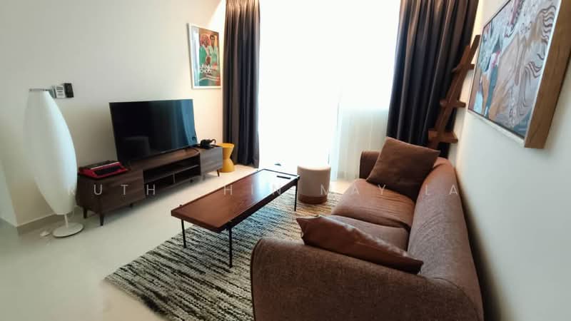 Servis Apartment untuk Dijual di Senada Residence @ KLGCC Resort - Ruth Chin May Lan - Living Room - PropertyGuru.com.my