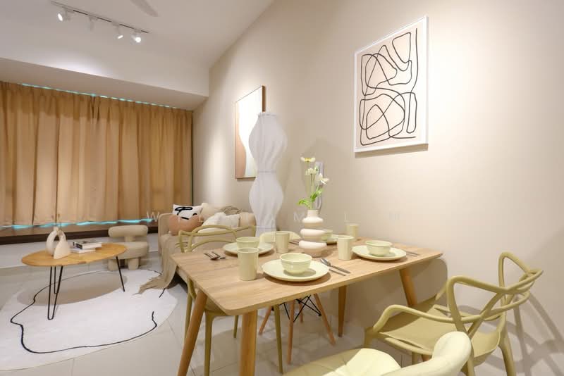 Servis Apartment untuk Disewa di Greenfield Residence - William Lim - Living Room - PropertyGuru.com.my