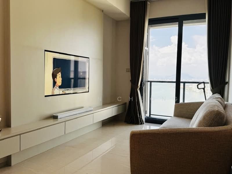 Service Residence for Sale at Marriott Residence @ Gurney - Vivian Cheong - Living Room - PropertyGuru.com.my