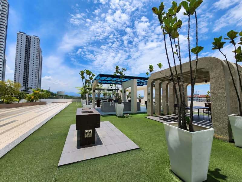 Service Residence for Rent at Amerin Residence - Eugene Goh - BBQ Area - PropertyGuru.com.my