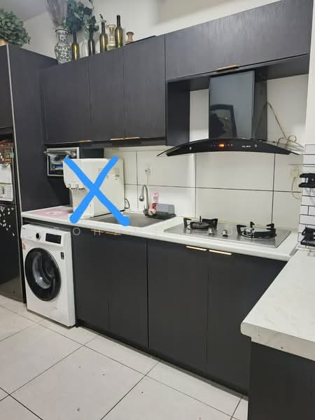 Servis Apartment untuk Disewa di Residensi Rimbun @ Canopy Hills - Rohani Daud - Kitchen - PropertyGuru.com.my