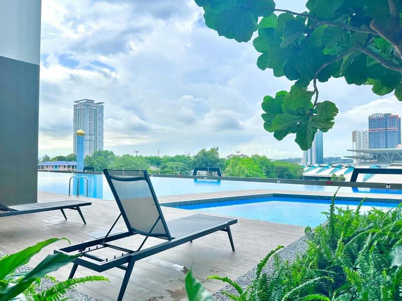Service Residence for Sale at Twin Tower Residence - Linn Loke - Pool - PropertyGuru.com.my