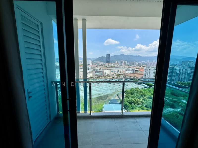 Kondominium untuk Disewa di Queens Residences Q1 @ Queens Waterfront - Andrew Ong - Balcony - PropertyGuru.com.my