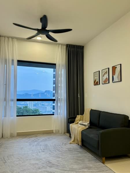 Service Residence for Rent at Quinn Residence - Kenny Lee - Living Room - PropertyGuru.com.my