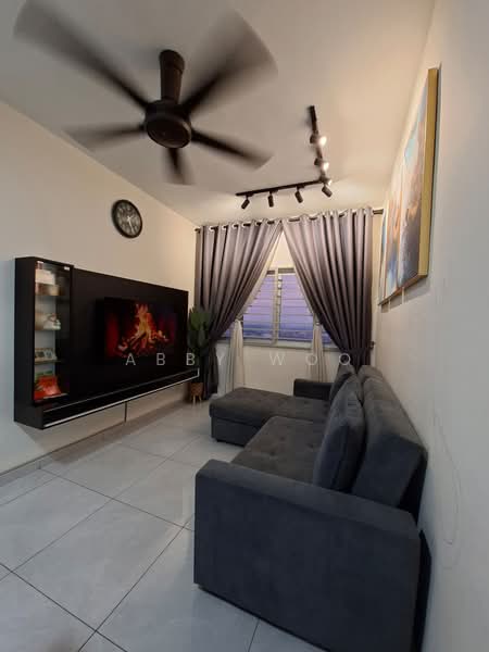 Apartment for Rent at Kemuning Idaman - Abby Woo - Living Room - PropertyGuru.com.my