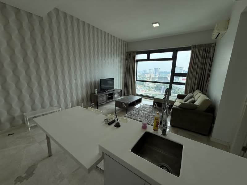 Service Residence for Rent at Vogue Suites One - Justin Lam - Living Room - PropertyGuru.com.my